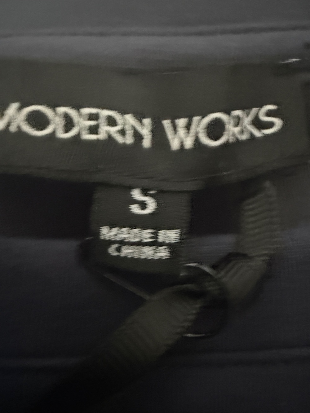 Modern works Navy Long-Sleeve Side-Tie Knit Top - Picture 3 of 5